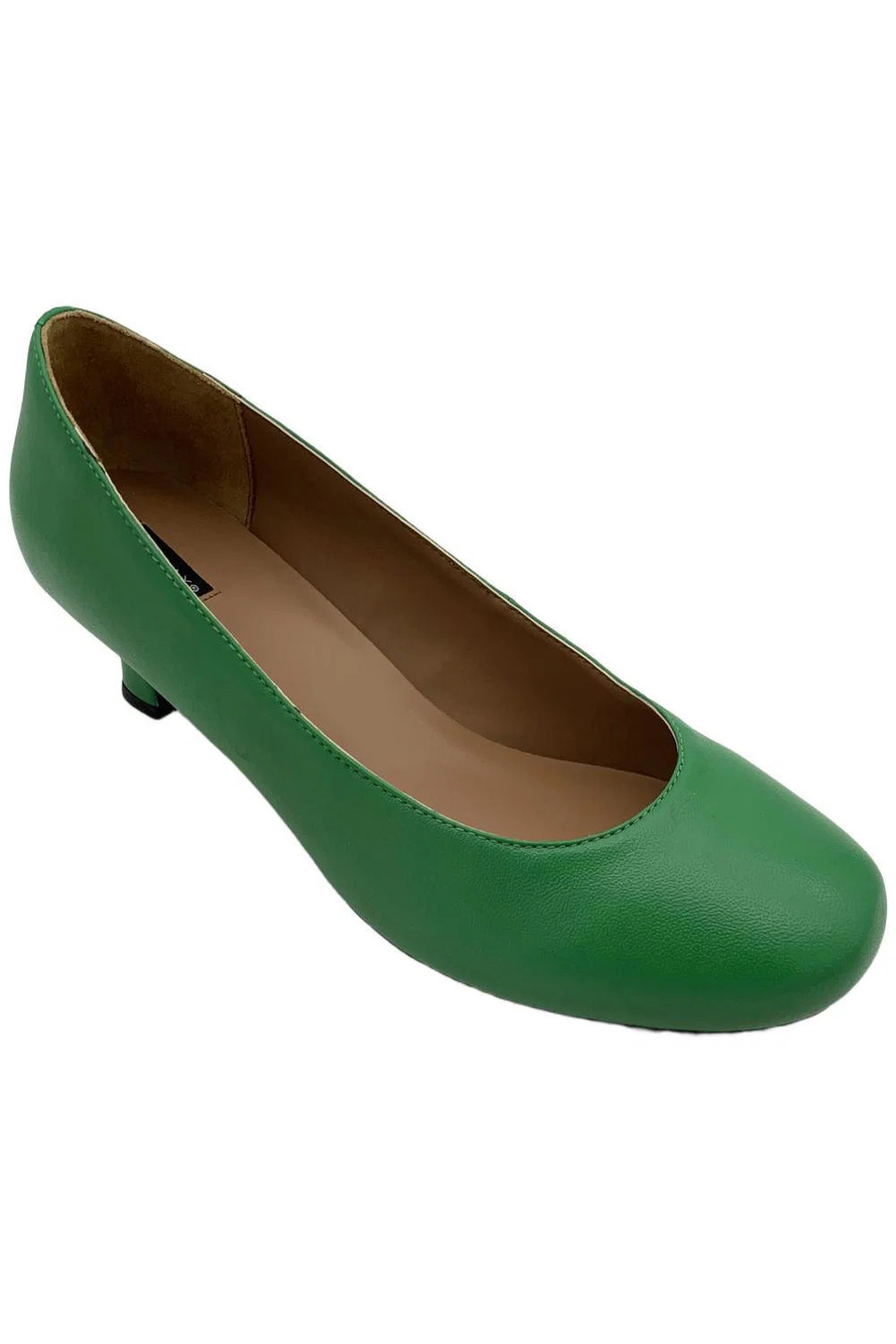 ARRAY Women's Flatter Heel Kelly Green - Medium